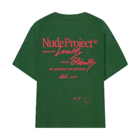 Polera Nude Global Soon Green