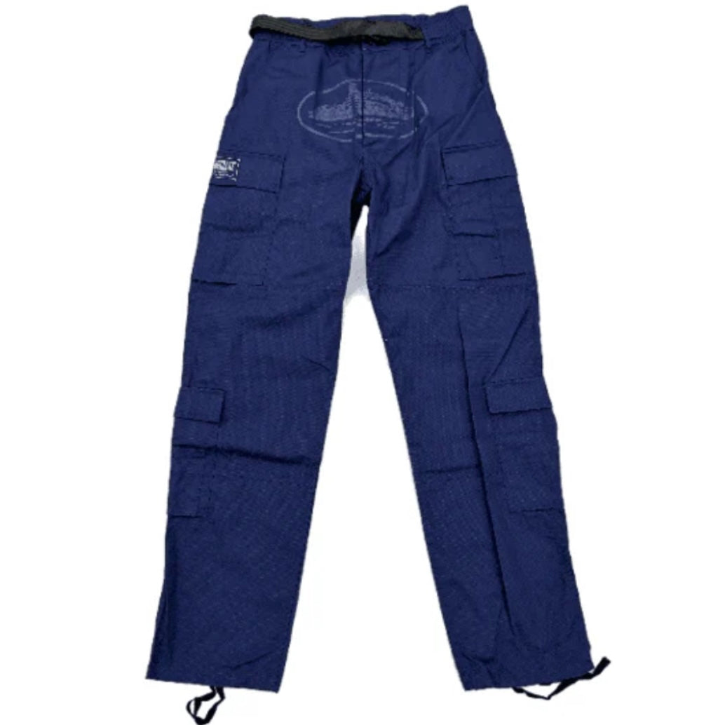 Pantalon Corteiz Cargo Guerillaz Navy Blue - Talla M