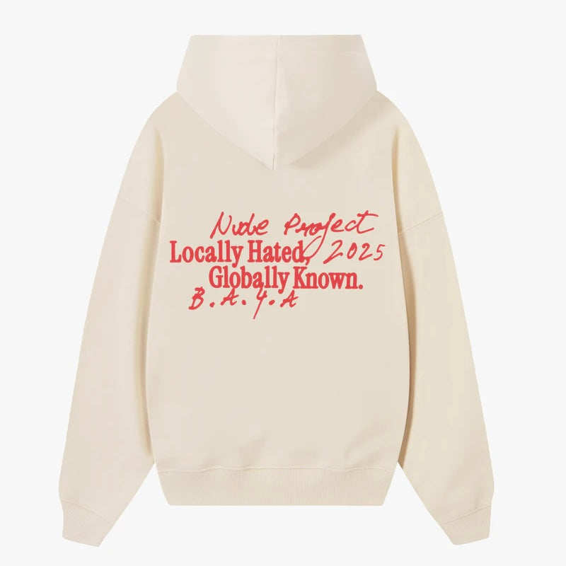 Poleron Nude Teddy Hood Marshmallow - L