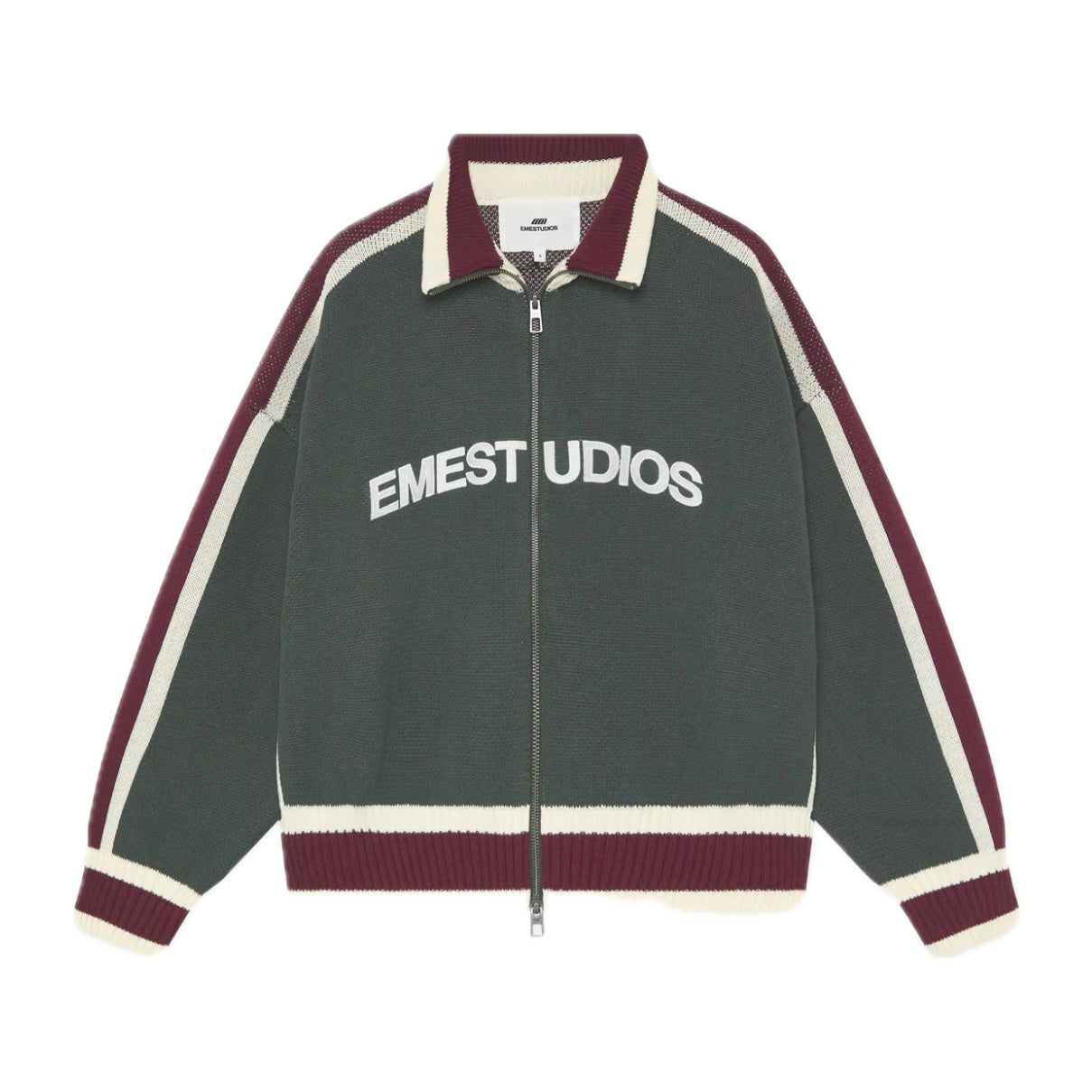 Sweater Eme Studios Echellor Forest Zipper Knit