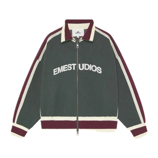 Sweater Eme Studios Echellor Forest Zipper Knit