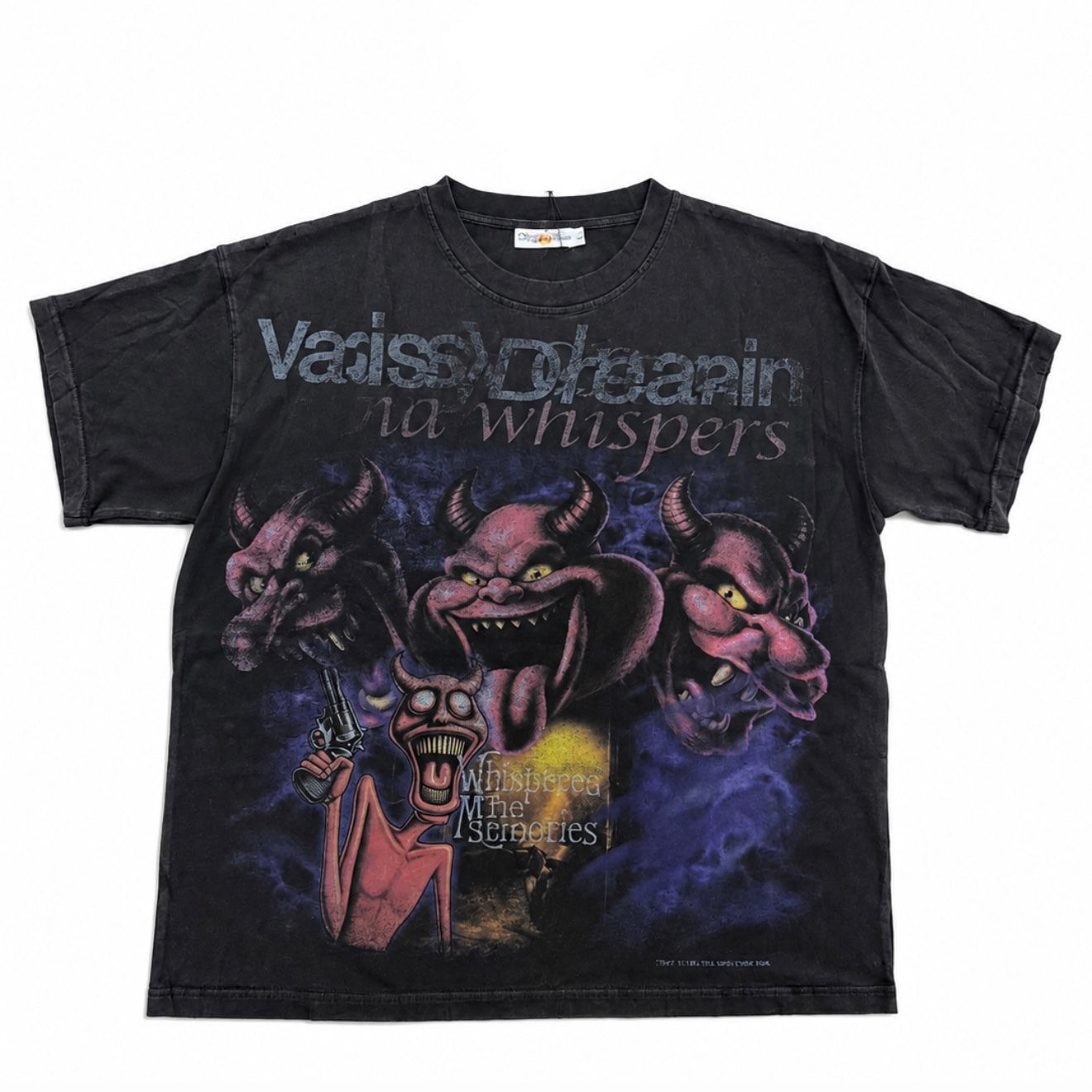 Polera Vale Forever Valley Whisped Memories Black