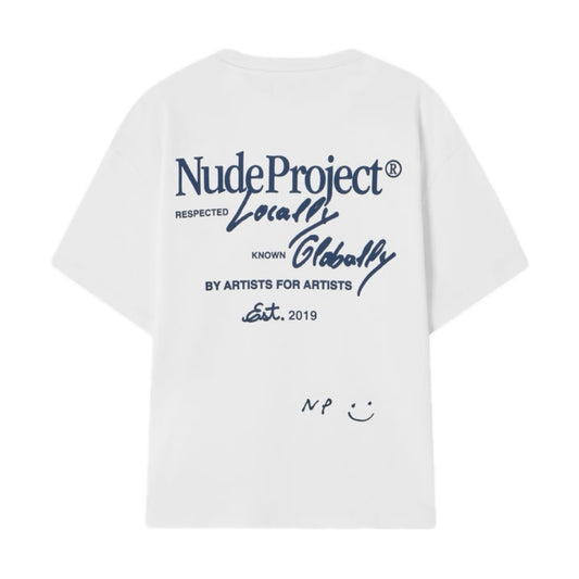 Polera Nude Global Soon White