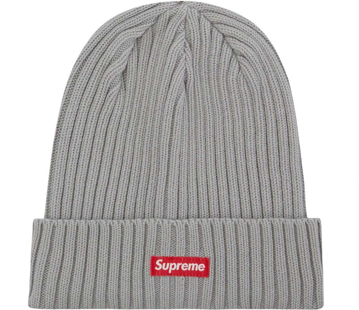 Supreme Overdyed Beanie Grey SS24