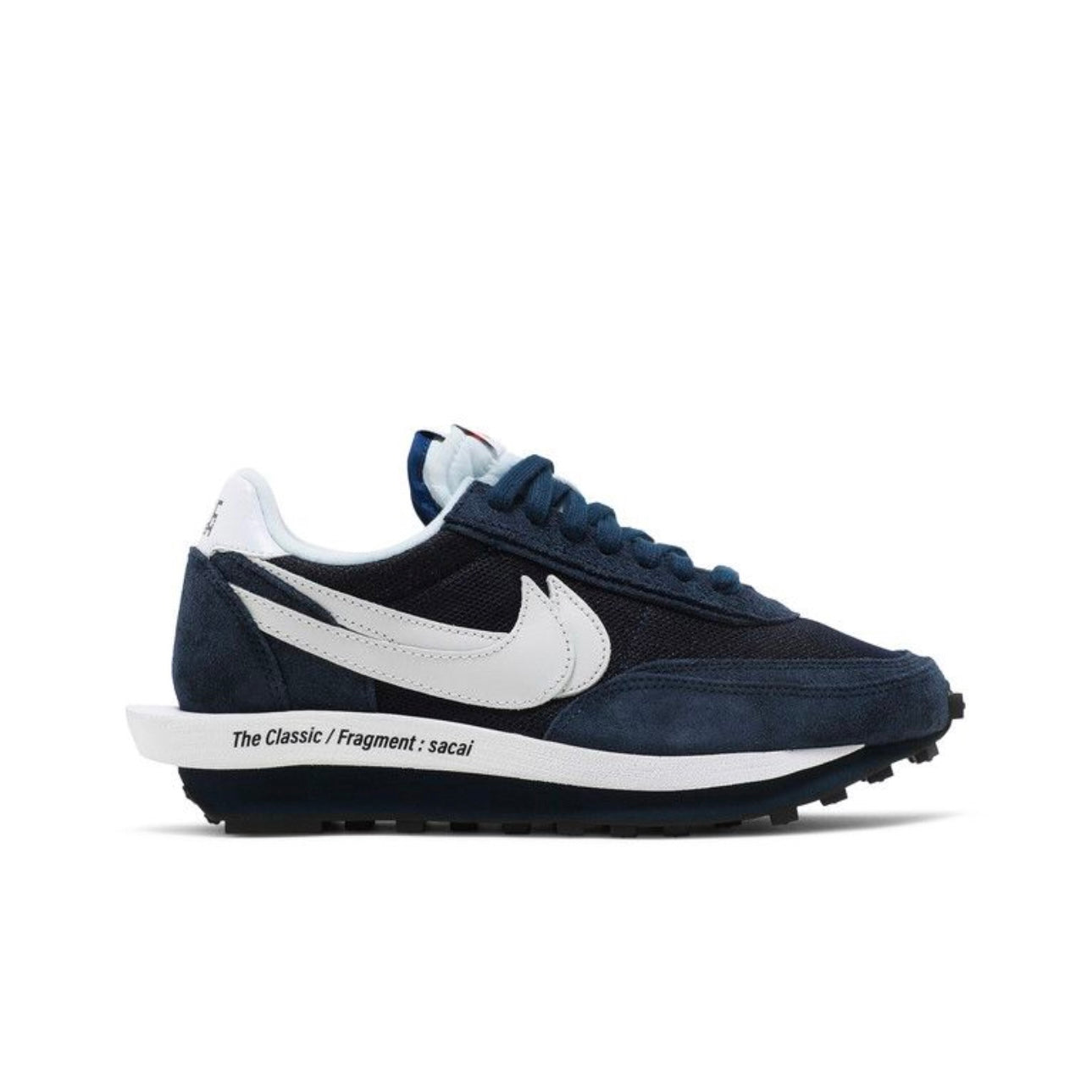 Nike LDV Waffle x Sacai x Fragment Blackened Blue