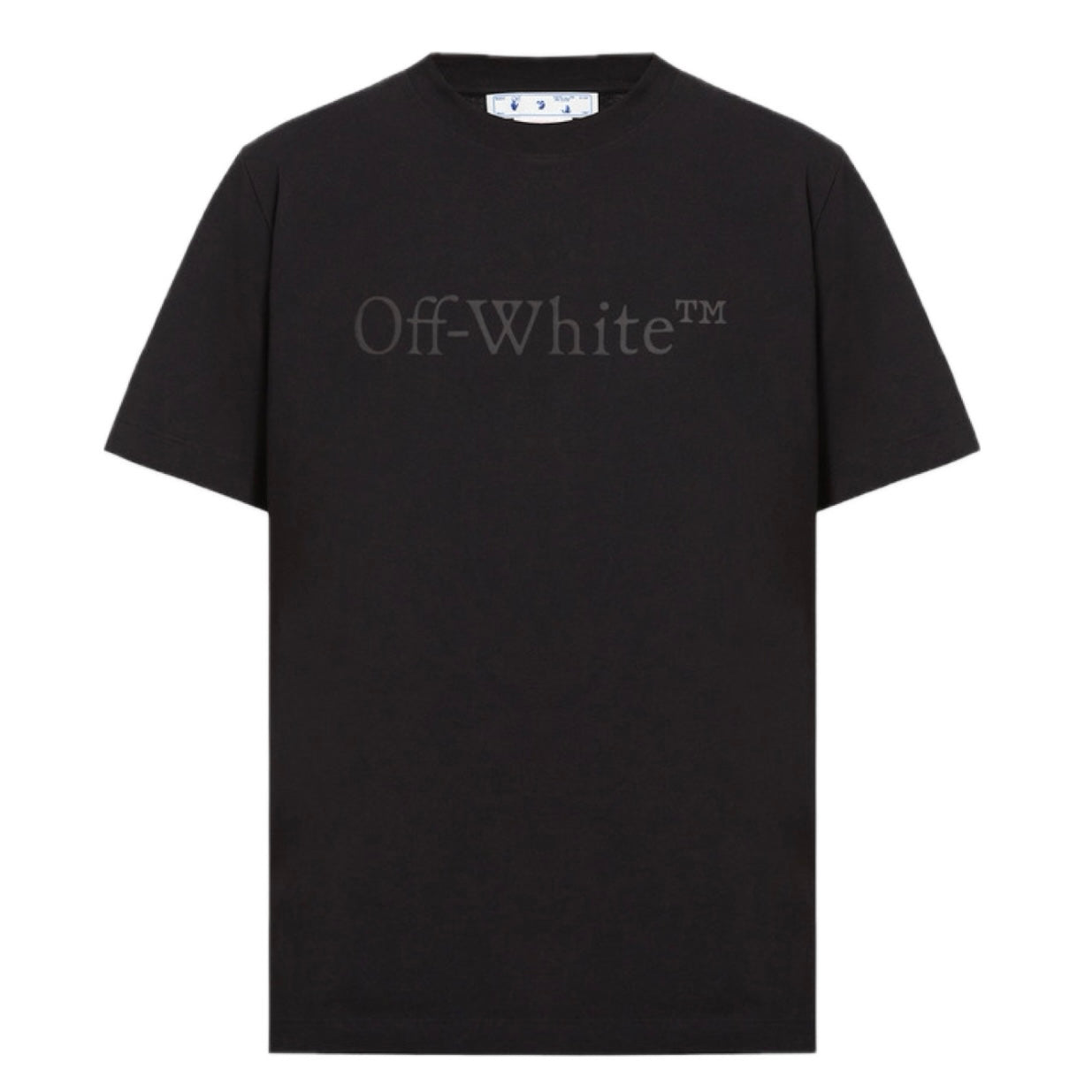 Polera Off-White Bookish Land Slim Black