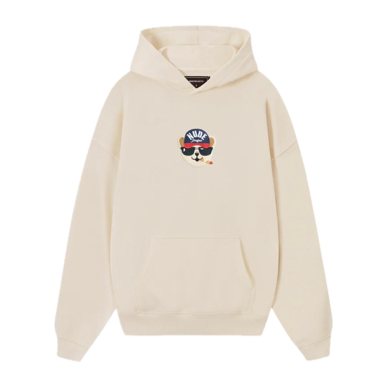 Poleron Nude Teddy Hood Marshmallow - L