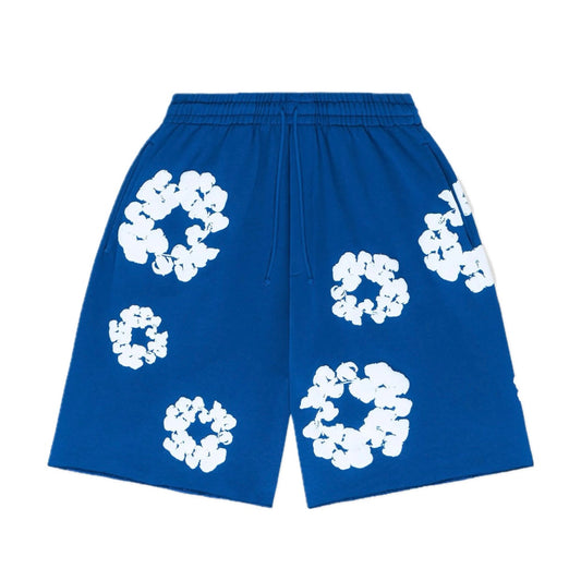 Shorts Denim Tears The Cotton Wreath Royal Blue