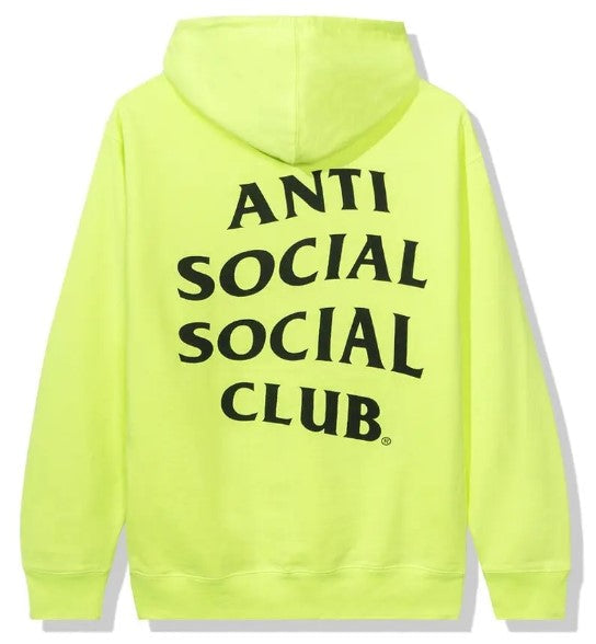 Poleron ASSC Open Minded Neon Green Hoodie