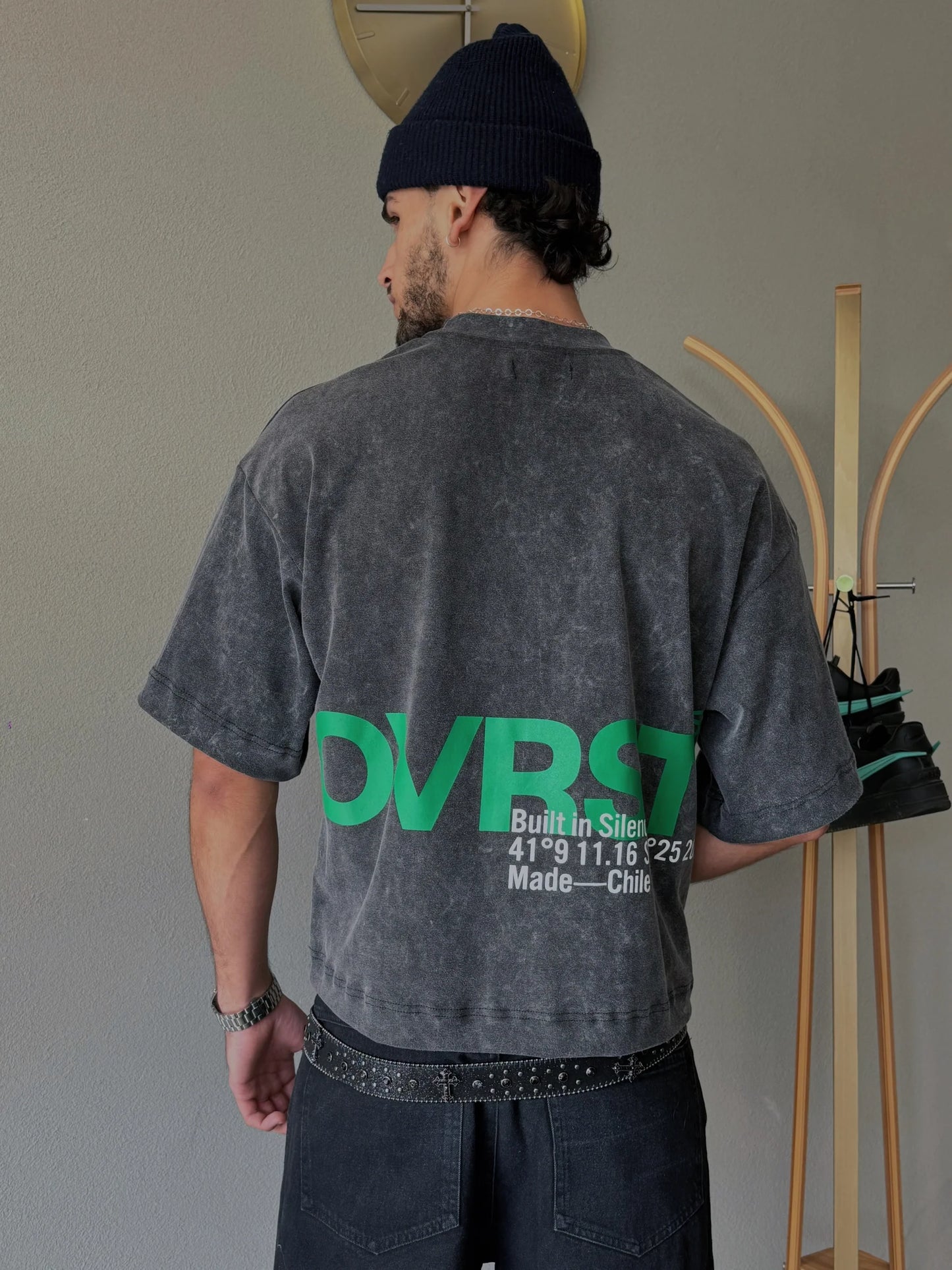 Polera Oversaints boxy Green