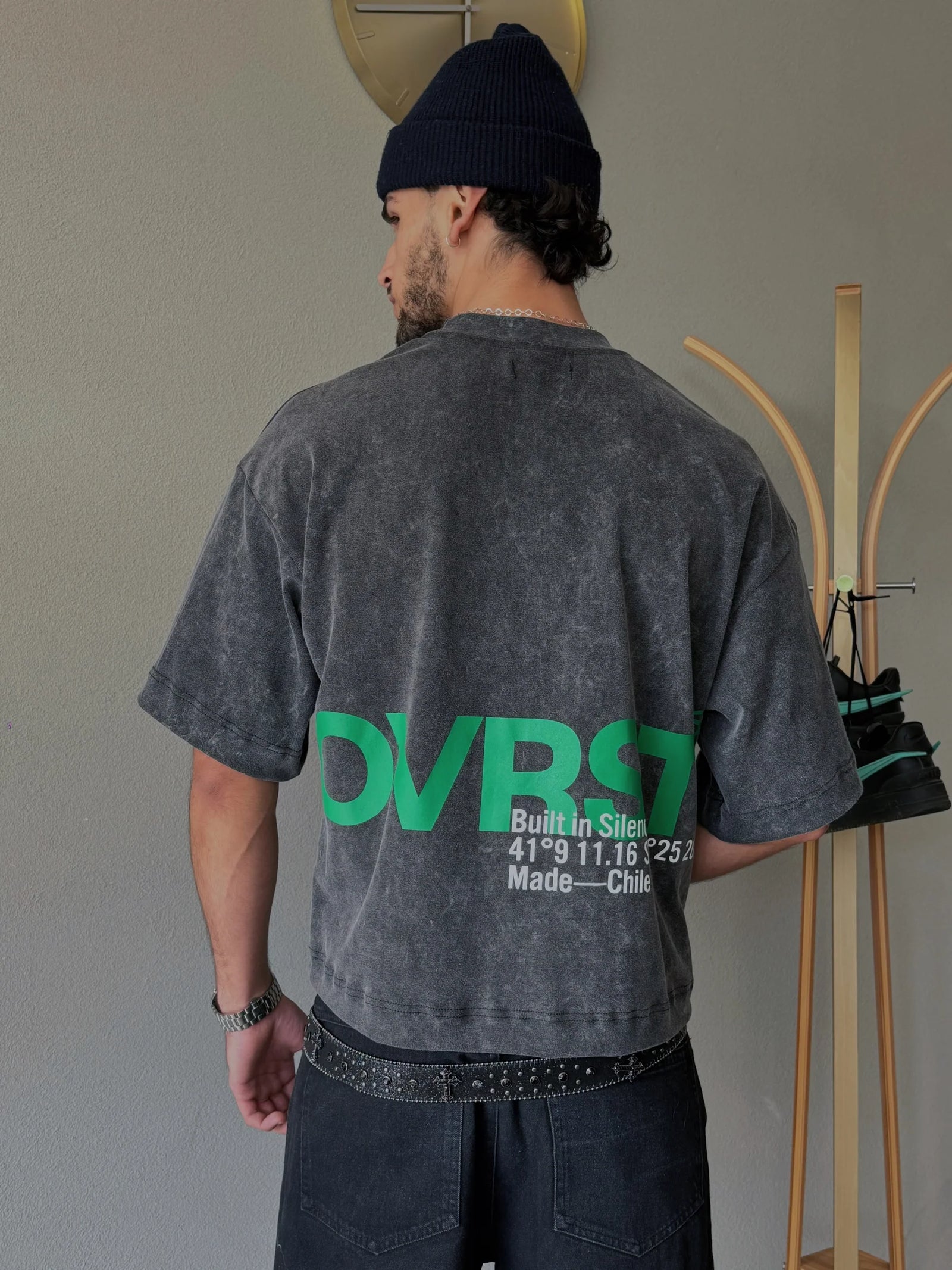 Polera Oversaints boxy Green