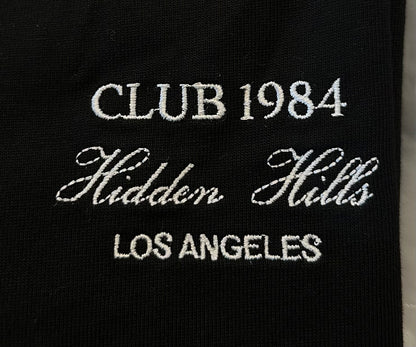 Polera Club 1984 Distressed Black - M