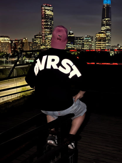 Polera Oversaints Boxy Reflective