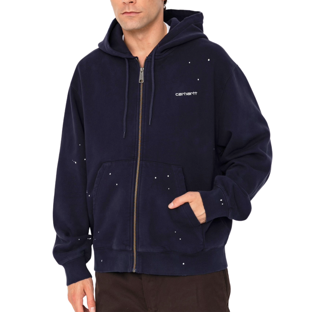 Poleron Carhartt WIP Hooded Painter Dark Navy