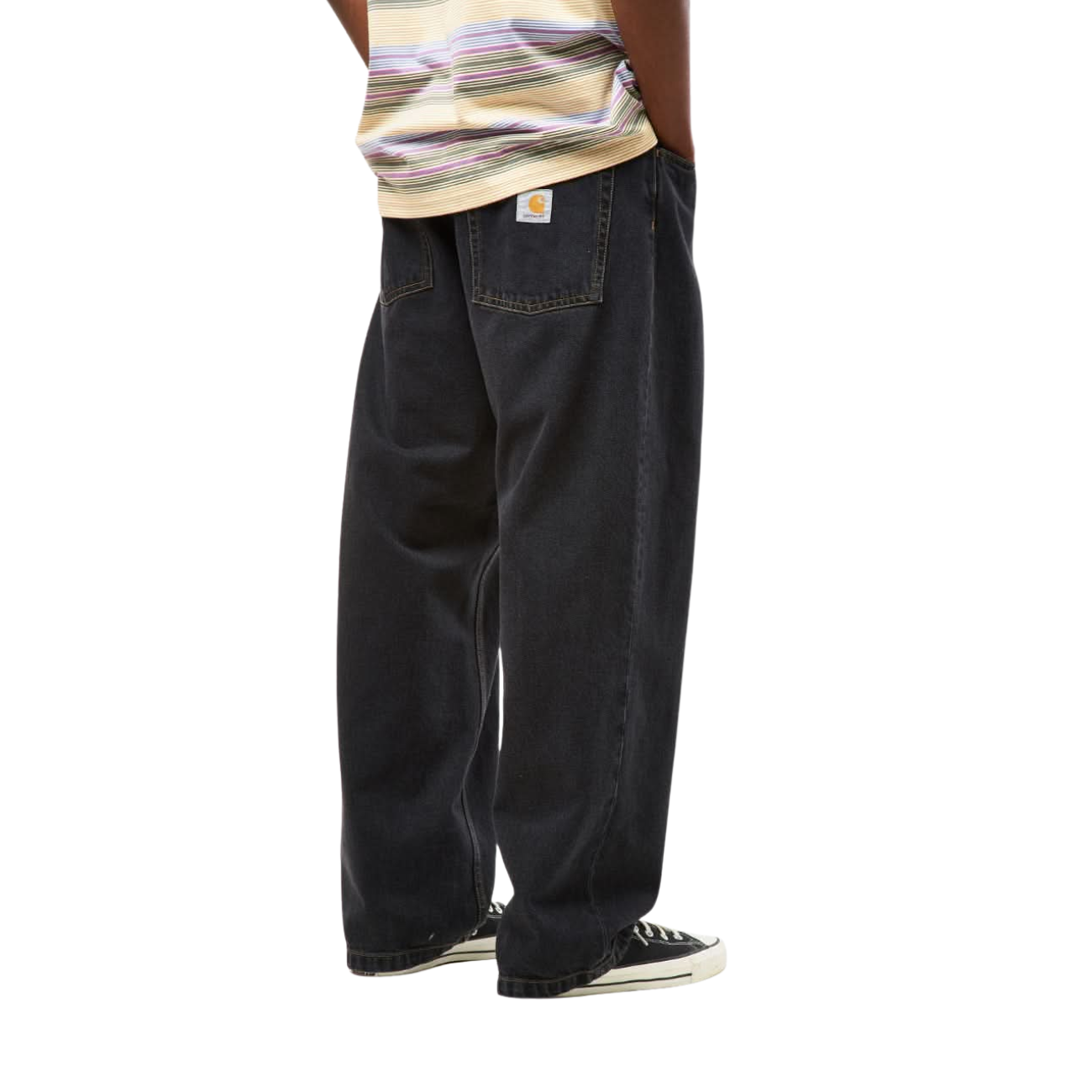 Pantalon Carhartt WIP Brandon Black Stone Washed