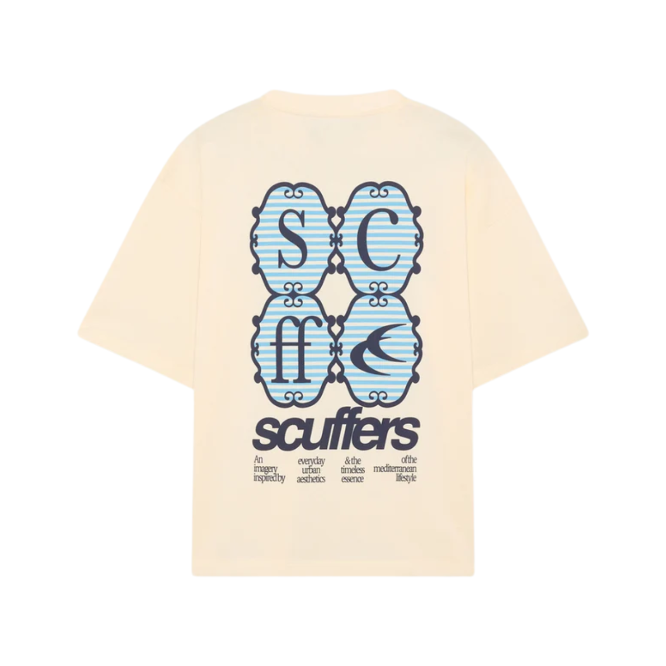 Polera Scuffers Barcelona Ecru