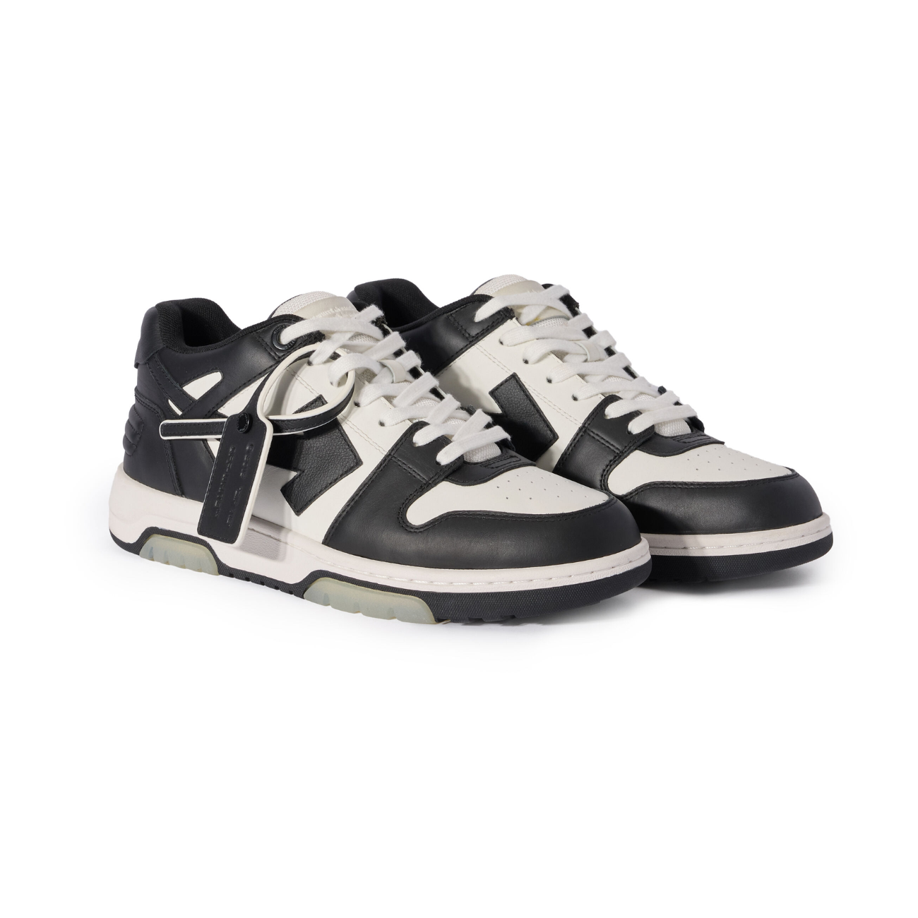 Off-White Out Of Office Calf Leather Black/White