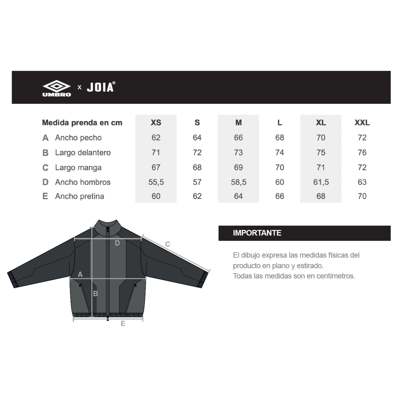 Chaqueta JOIA x UMBRO Tracksuit JOIAFC