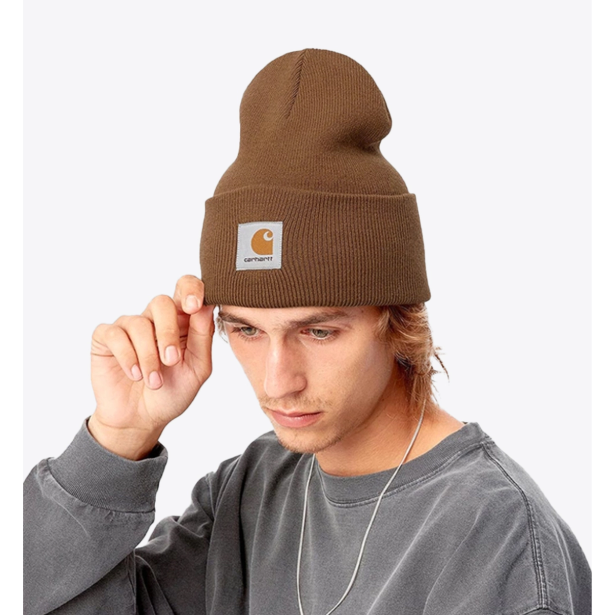 Gorro Carhartt WIP Acrylic Watch H Brown