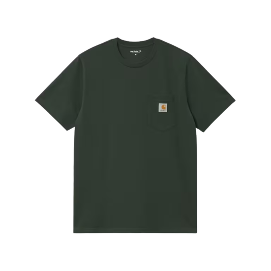 Polera Carhartt WIP S/S Pocket Dark Scarab