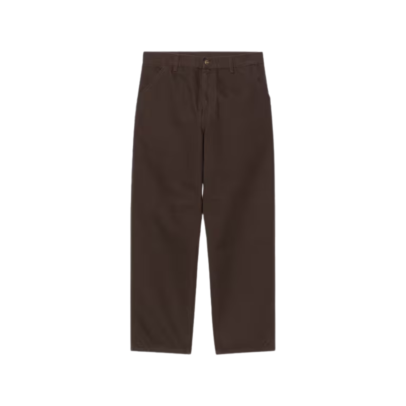 Pantalon Carhartt WIP Single Knee Tobacco Rinsed