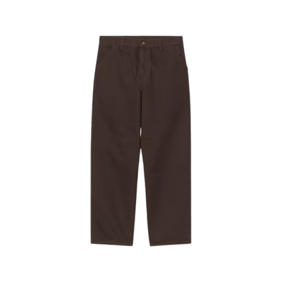 Pantalon Carhartt WIP Single Knee Tobacco Rinsed