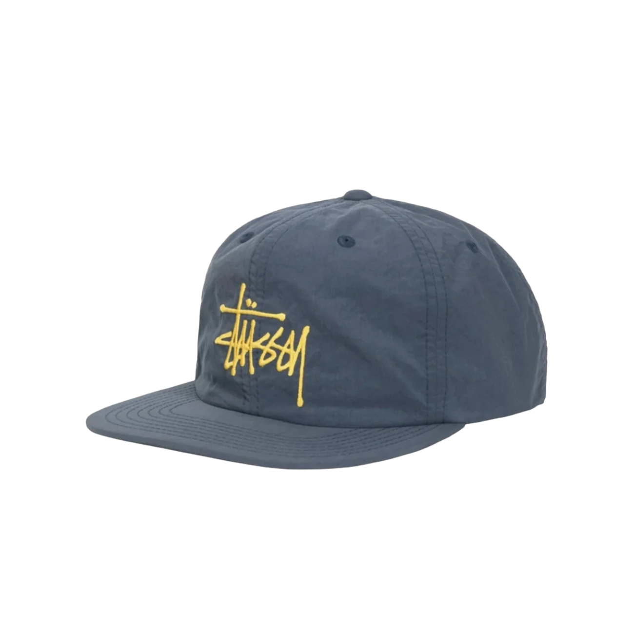 Gorro Stussy Peached Nylon Basic Strapback Steelblue