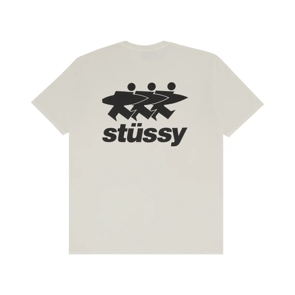 Polera Stussy Surfwalk Pig. Dyed Natural