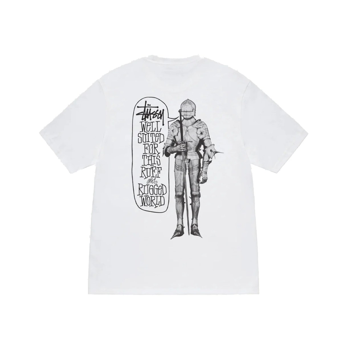 Polera Stussy Well Suited White