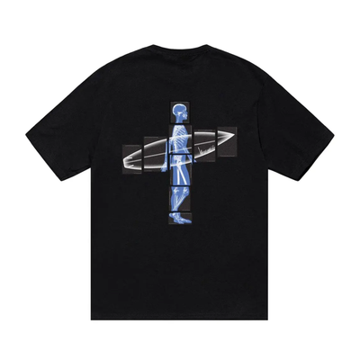 Polera Stussy Body Scan Black