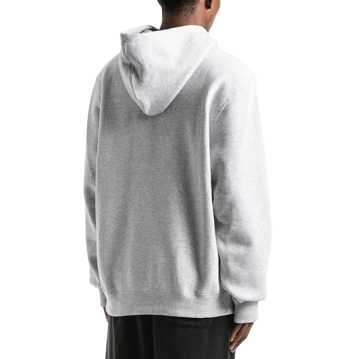 Poleron Stussy Stock Logo App Ash Heather