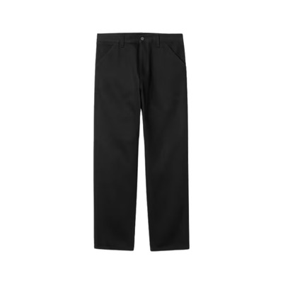 Pantalon Carhartt WIP Single Knee Black Rinsed