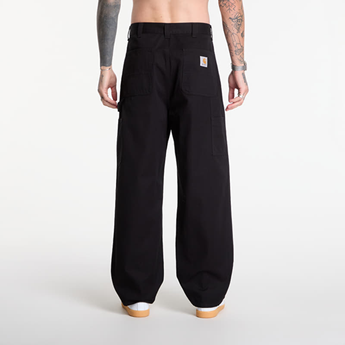 Pantalon Carhartt WIP Single Knee Black Rinsed