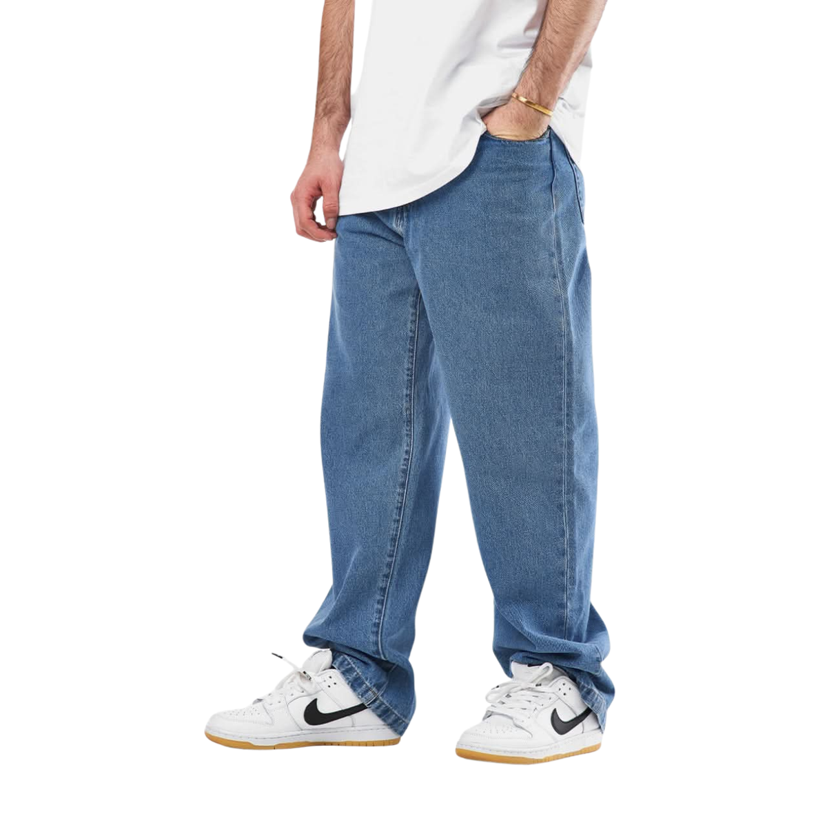 Pantalon Carhartt WIP Landon Blue Heavy Stone Wash