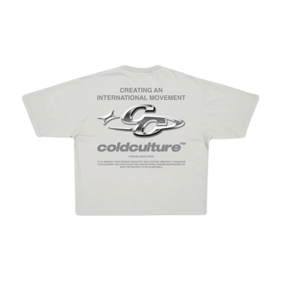 Polera Cold Culture Sparkly Light Grey