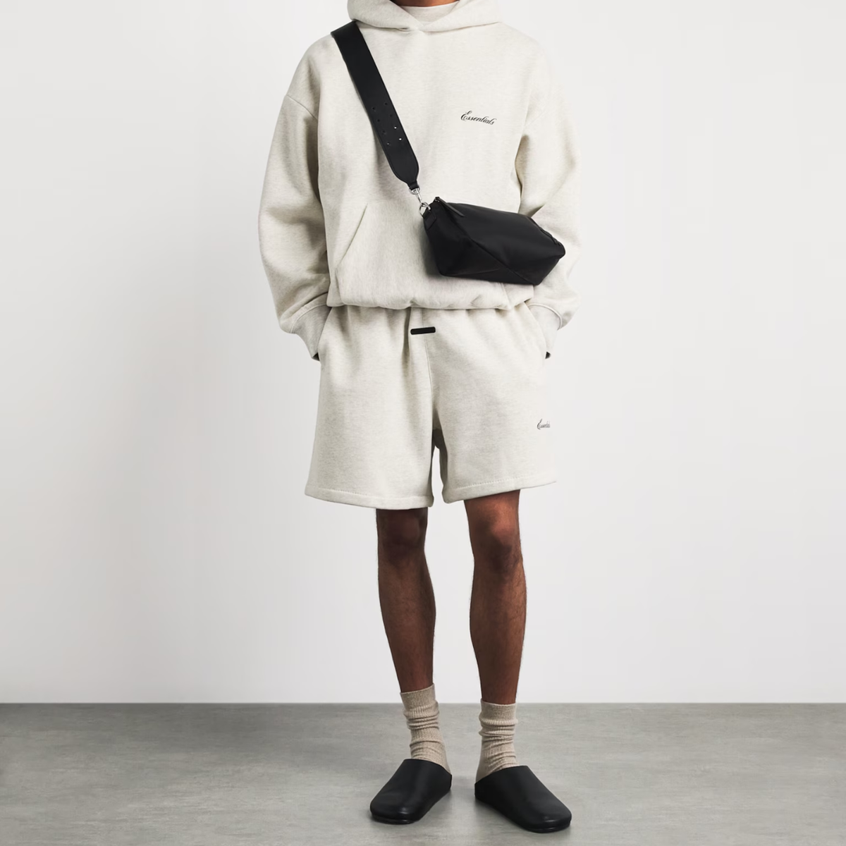 Short Essentials Oatmeal Heather SS26
