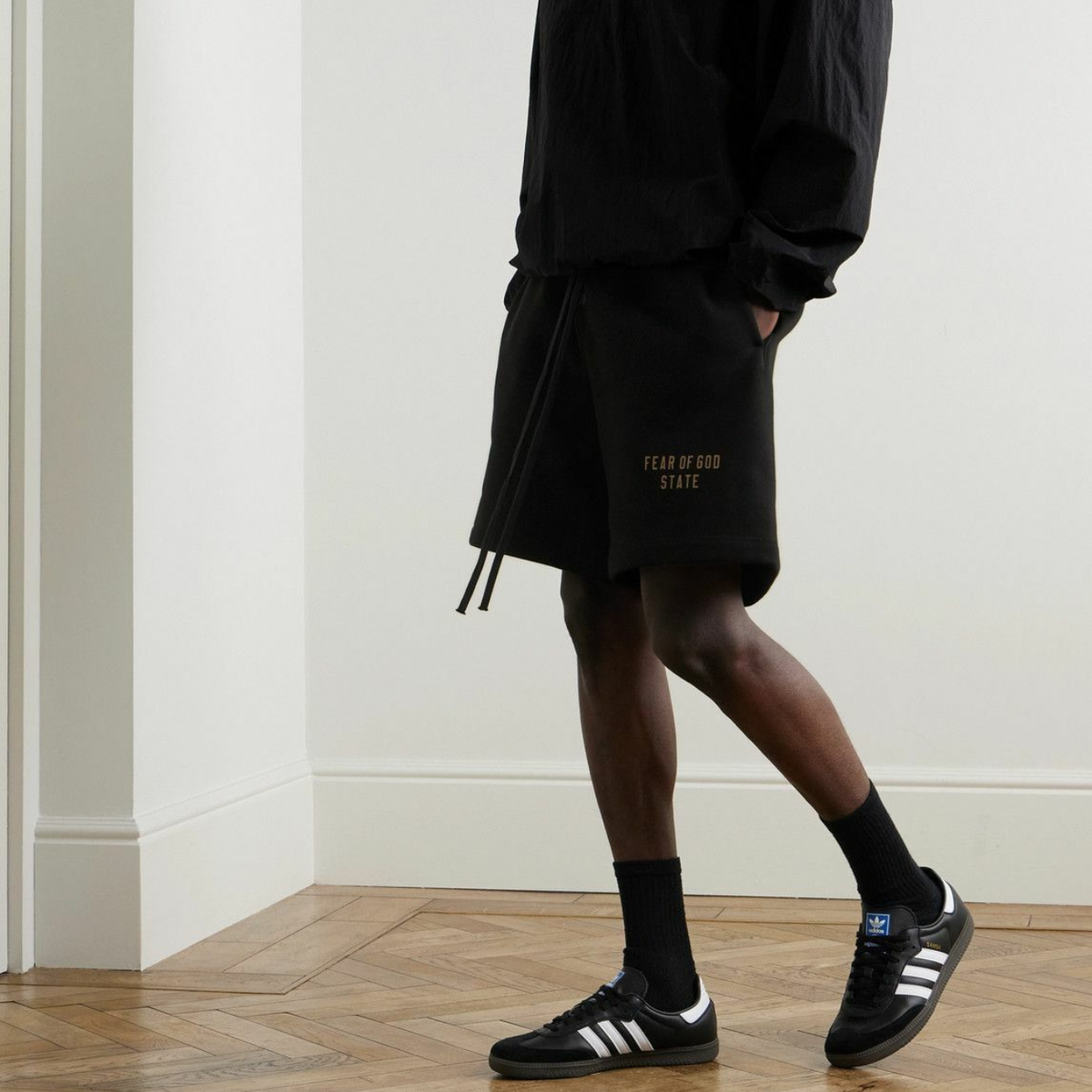 Short Essentials Fleece Soccer Black FW24