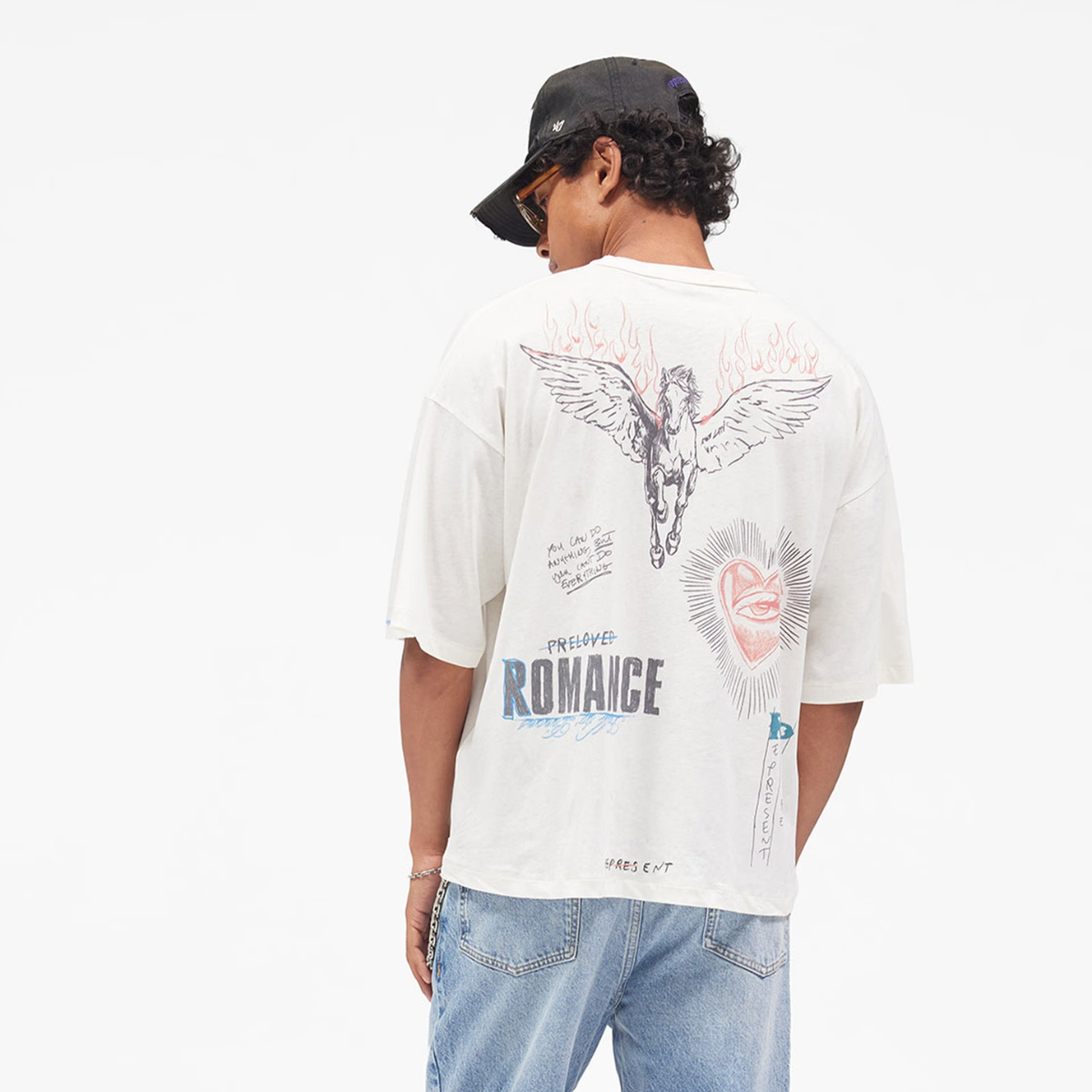 Polera Represent Heavier Than The Heavens White