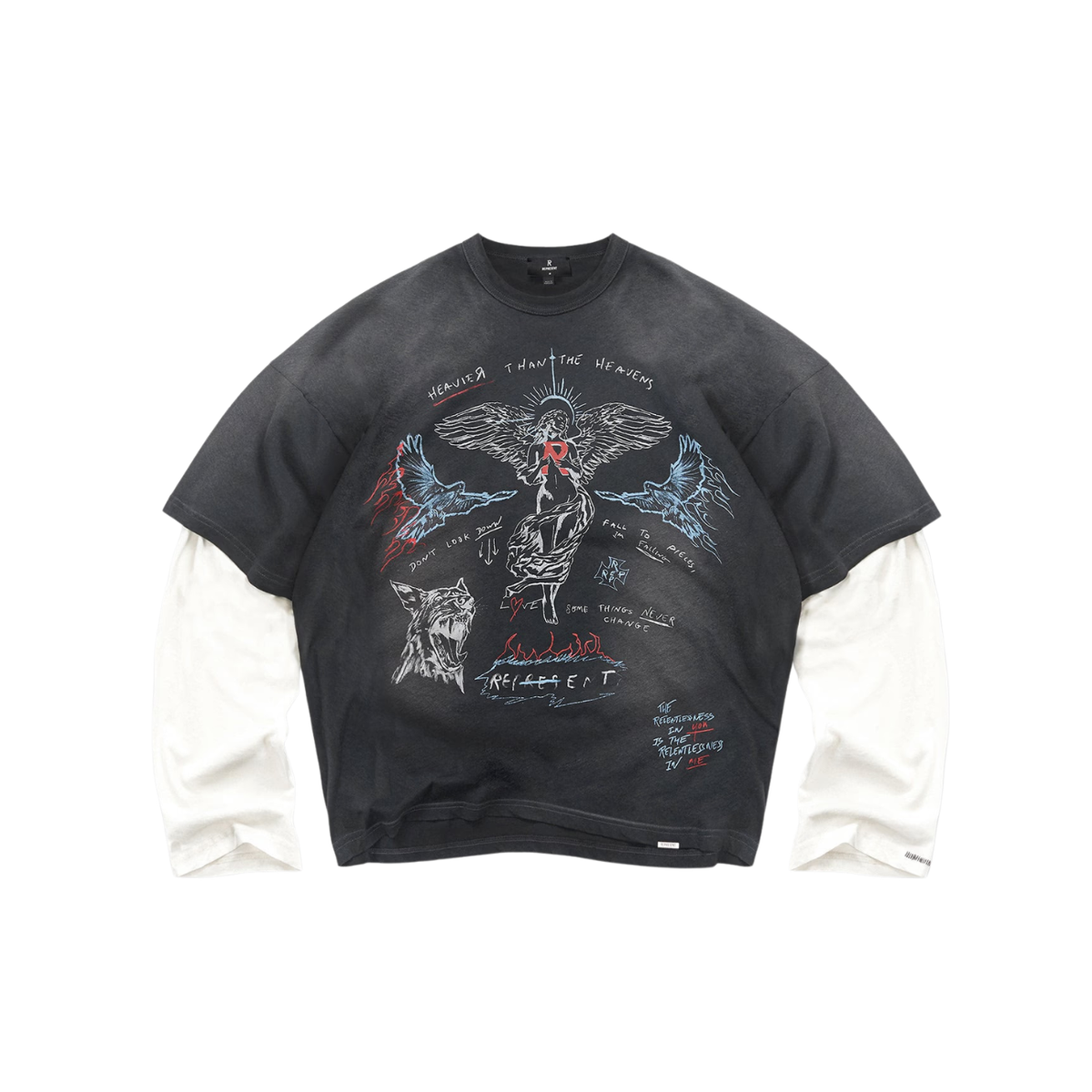 Polera Represent Heavier Than The Heavens L/S