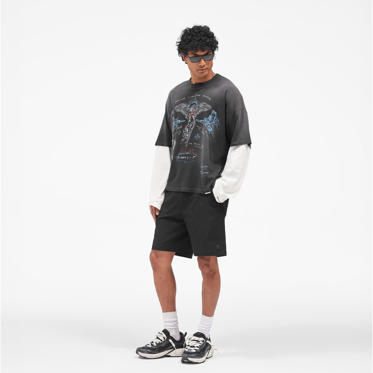Polera Represent Heavier Than The Heavens L/S