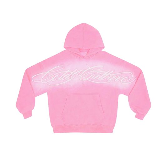 Poleron Cold Culture Crossed Distress Pink