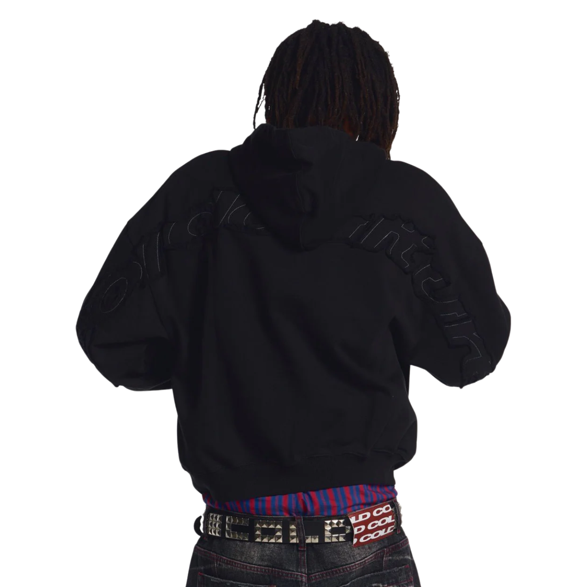 Poleron Cold Culture Distress Curved Black
