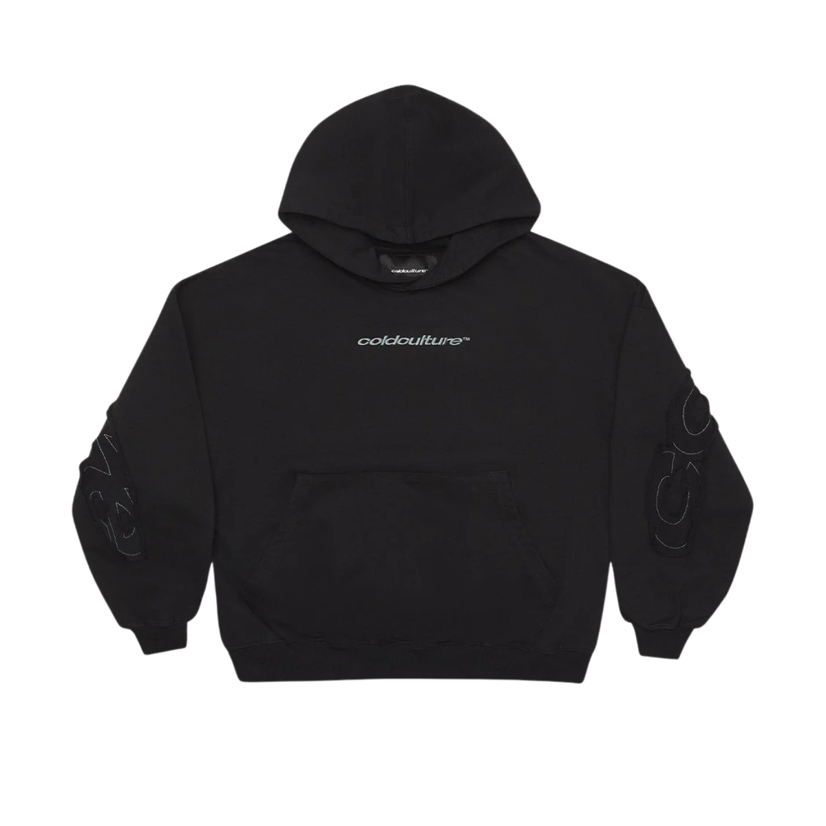 Poleron Cold Culture Distress Curved Black