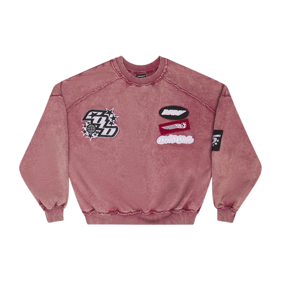Poleron Cold Culture Walker Crewneck Burgundy