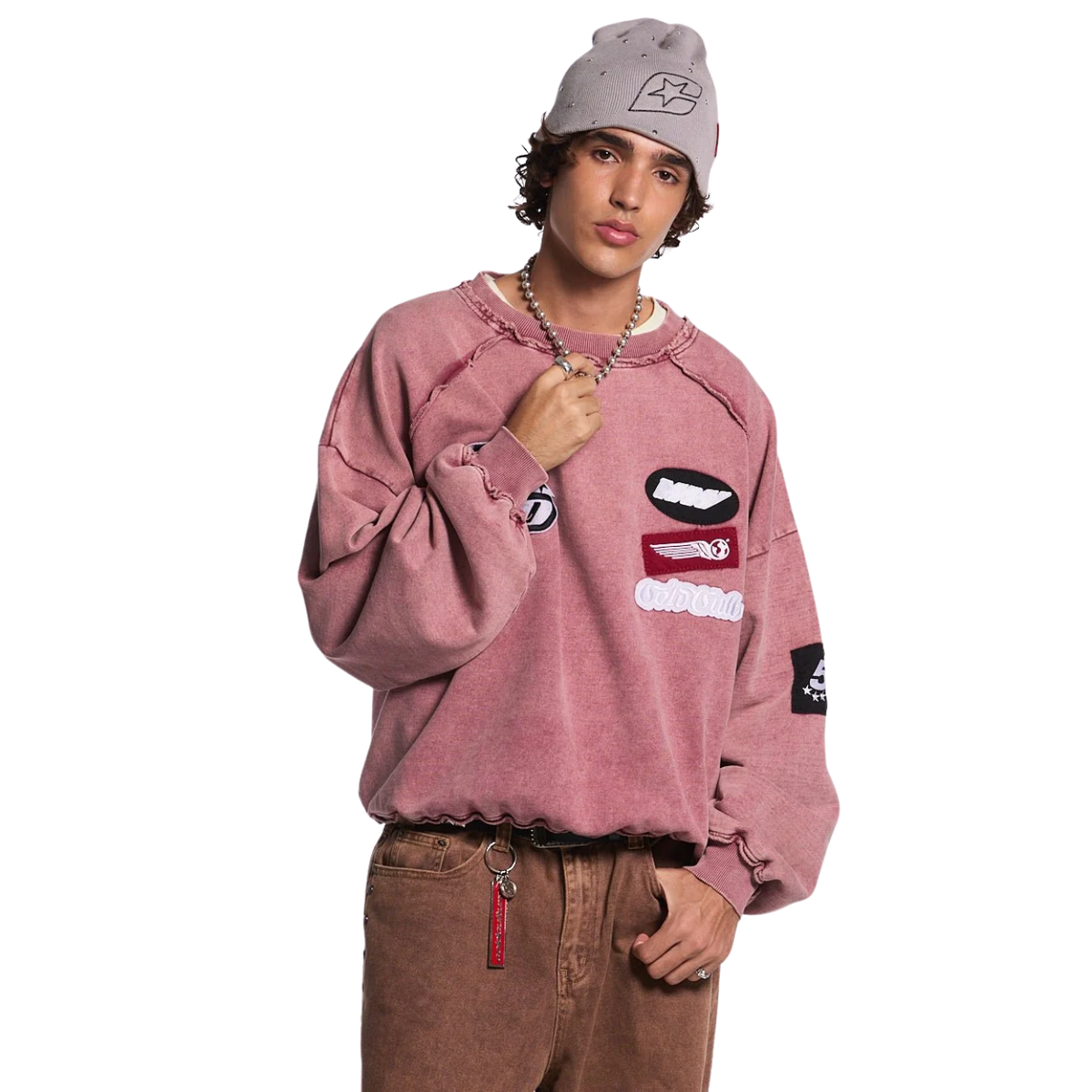 Poleron Cold Culture Walker Crewneck Burgundy