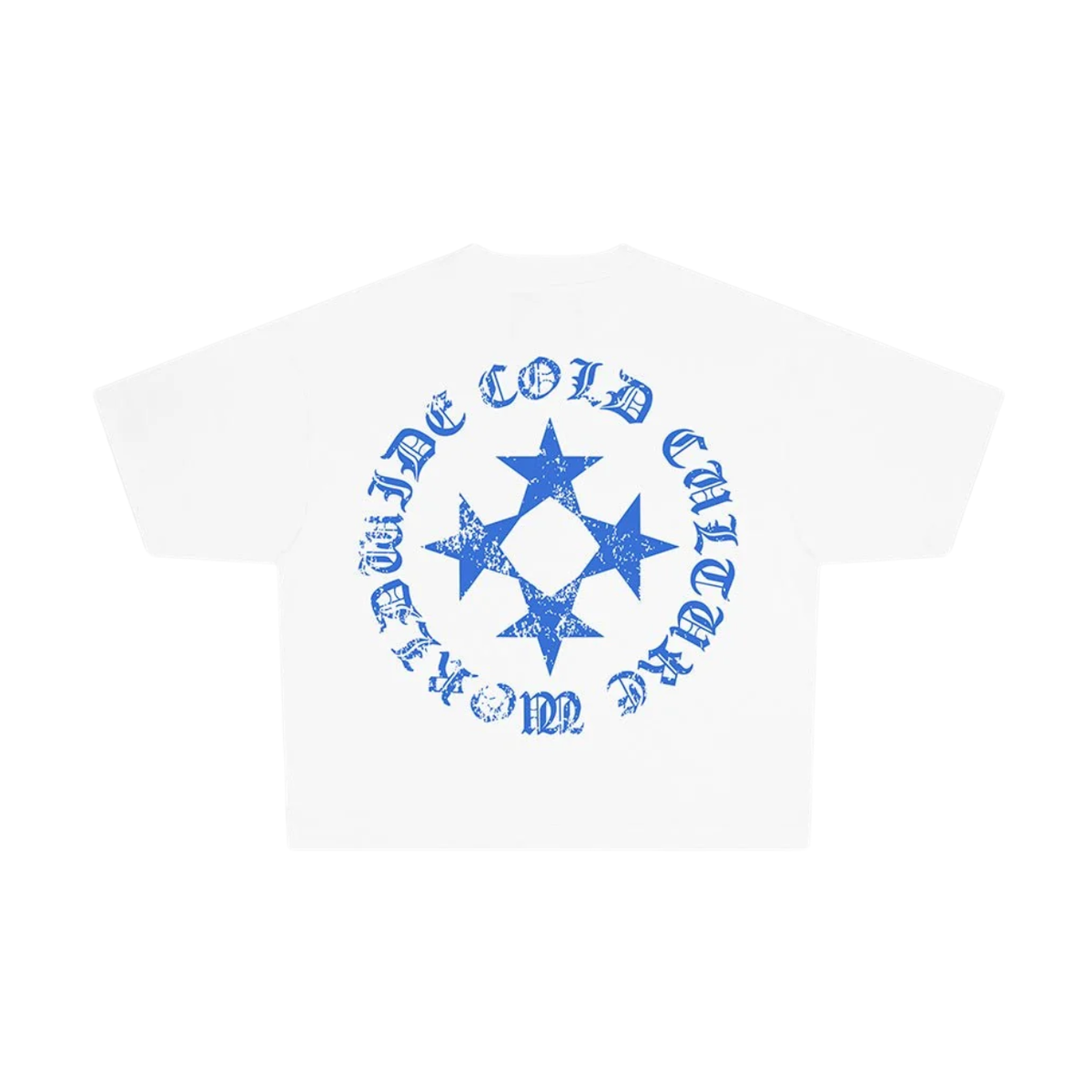 Polera Cold Culture Scatter White