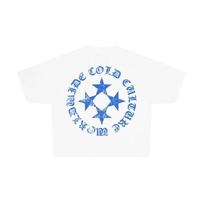Polera Cold Culture Scatter White