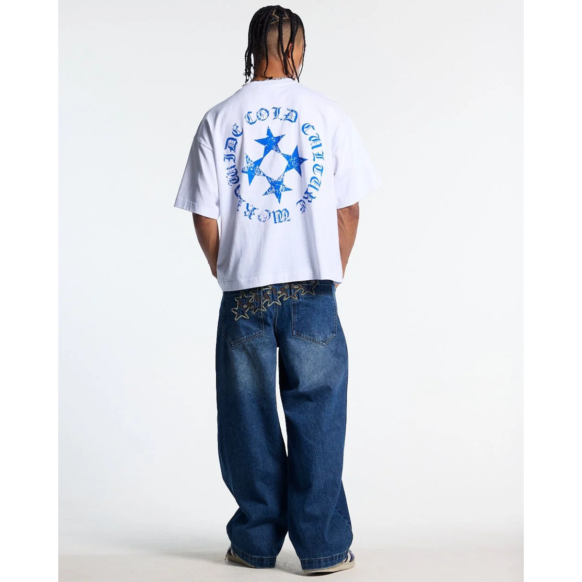 Polera Cold Culture Scatter White