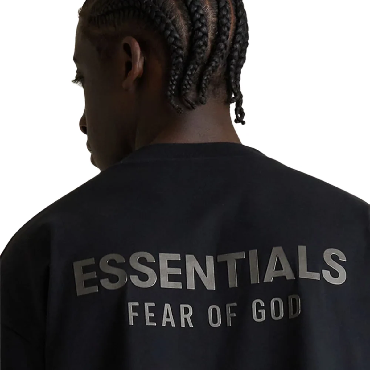 Polera Essentials Classic Jet Black FW25