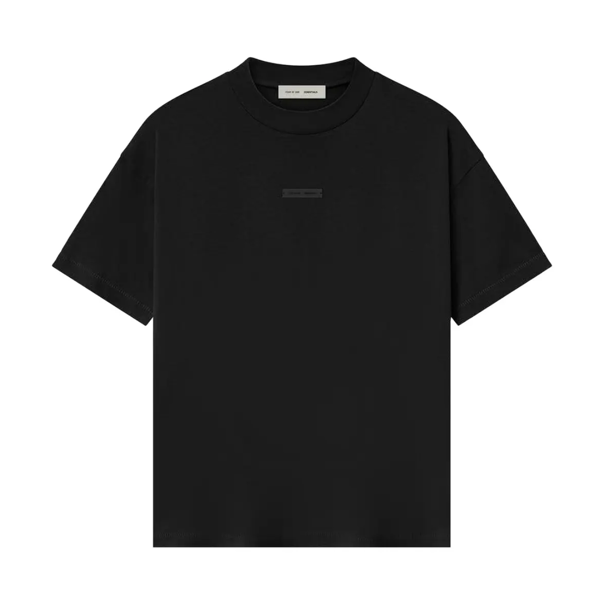 Polera Essentials Classic Jet Black FW25